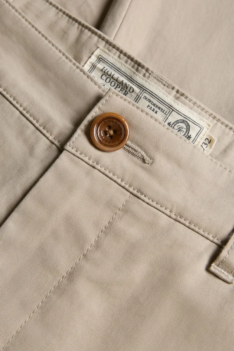 Holland Cooper Slim Chino Men's in Light Stone-8