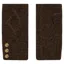 Holland Cooper Sloane Fingerless Gloves in Chocolate