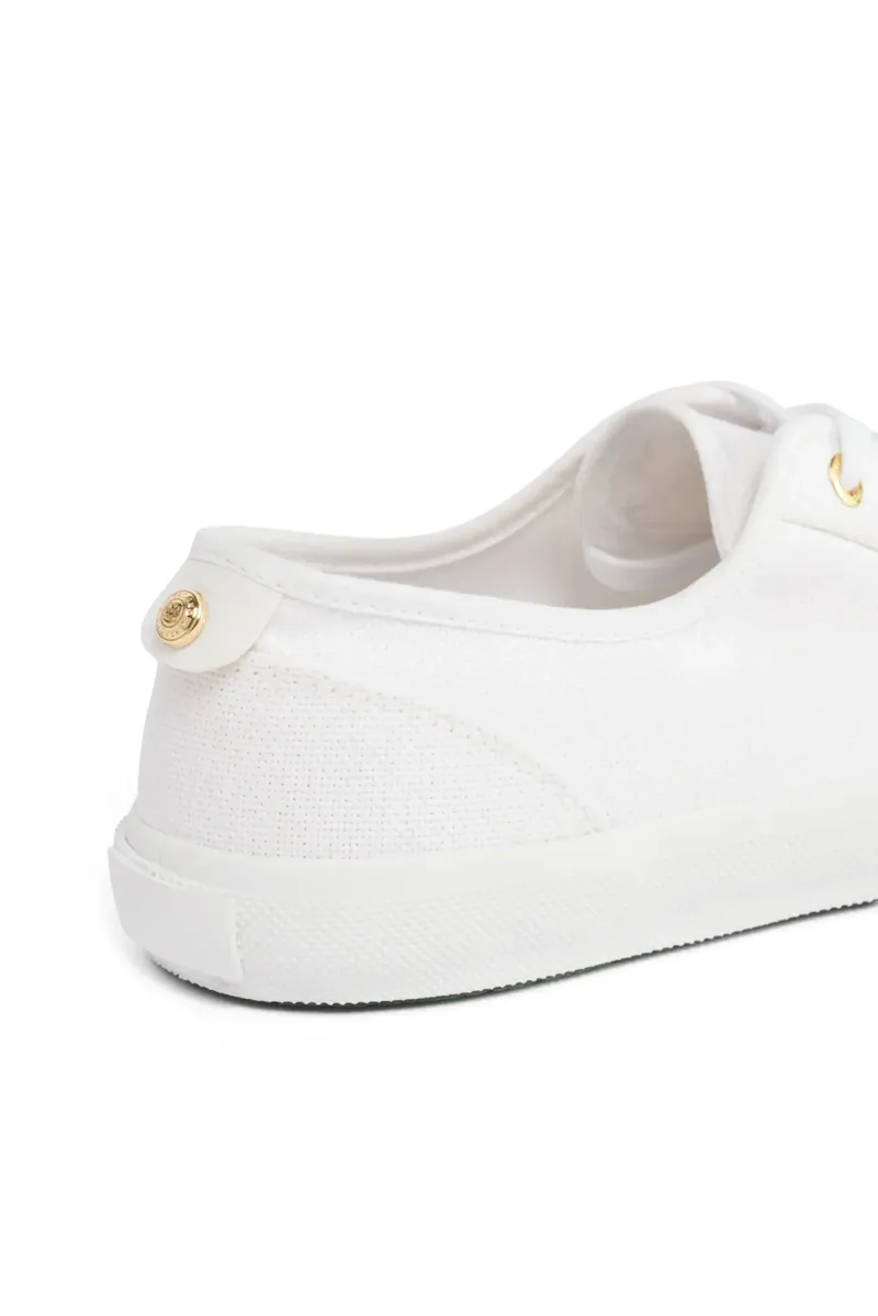 Holland Cooper Sloane Trainer in White-5