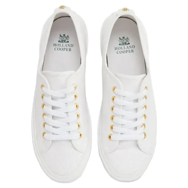 Holland Cooper Sloane Trainers in White