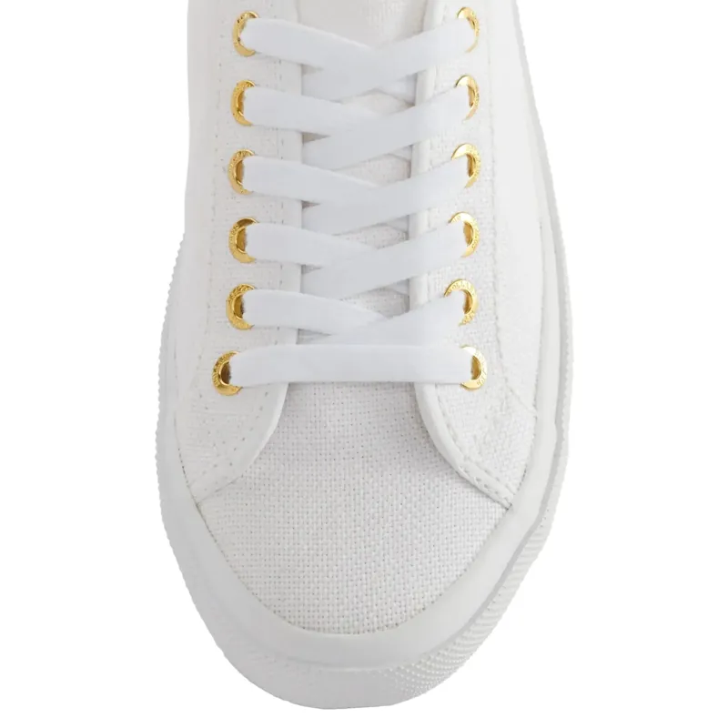 Holland Cooper Sloane Trainers in White-4