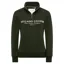 Holland Cooper Sporting Goods Zip Henley Sweatshirt in Racing Green