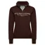 Holland Cooper Sporting Goods Zip Henley Sweatshirt in Walnut