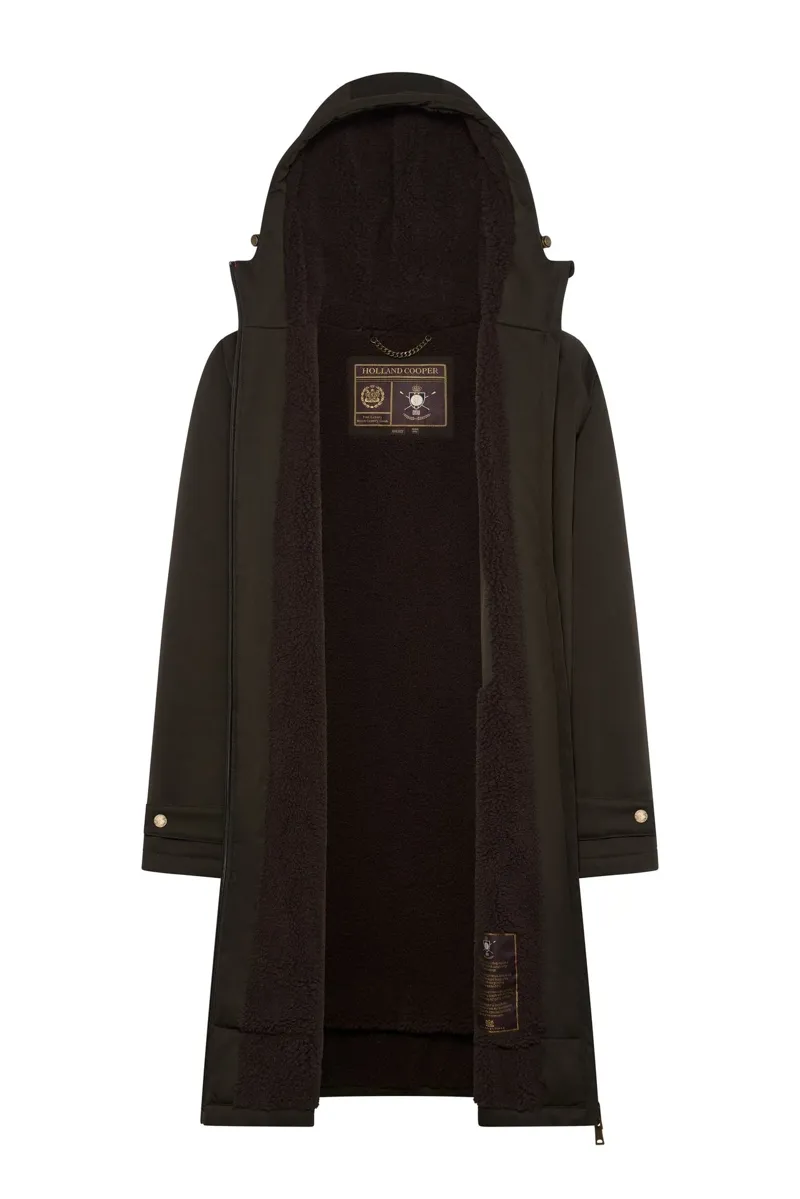 Holland Cooper Waterproof Coat Men's in Khaki-1