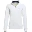 Holland Cooper Burford Quarter Zip Neck Sweat White