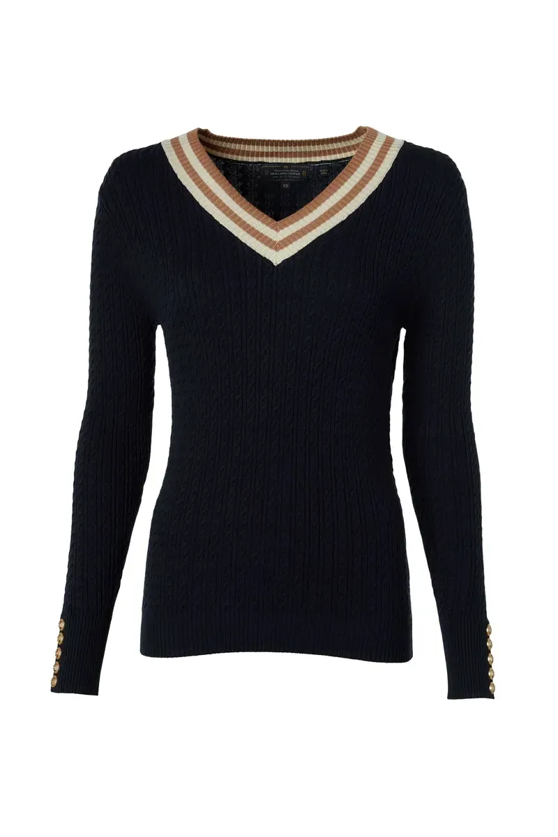 Holland Cooper Zoe Knit in Ink Navy