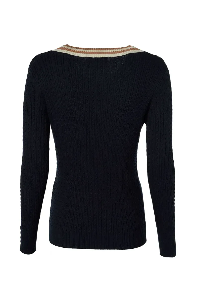 Holland Cooper Zoe Knit in Ink Navy-2