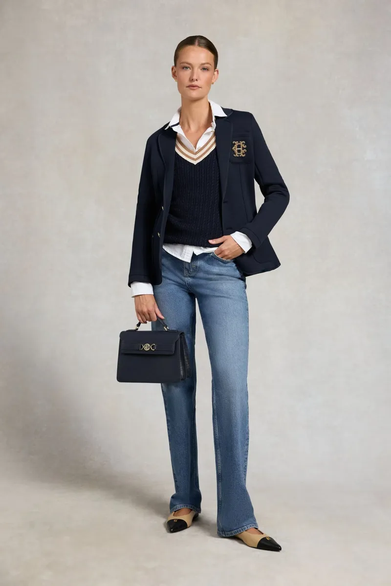 Holland Cooper Zoe Knit in Ink Navy-9