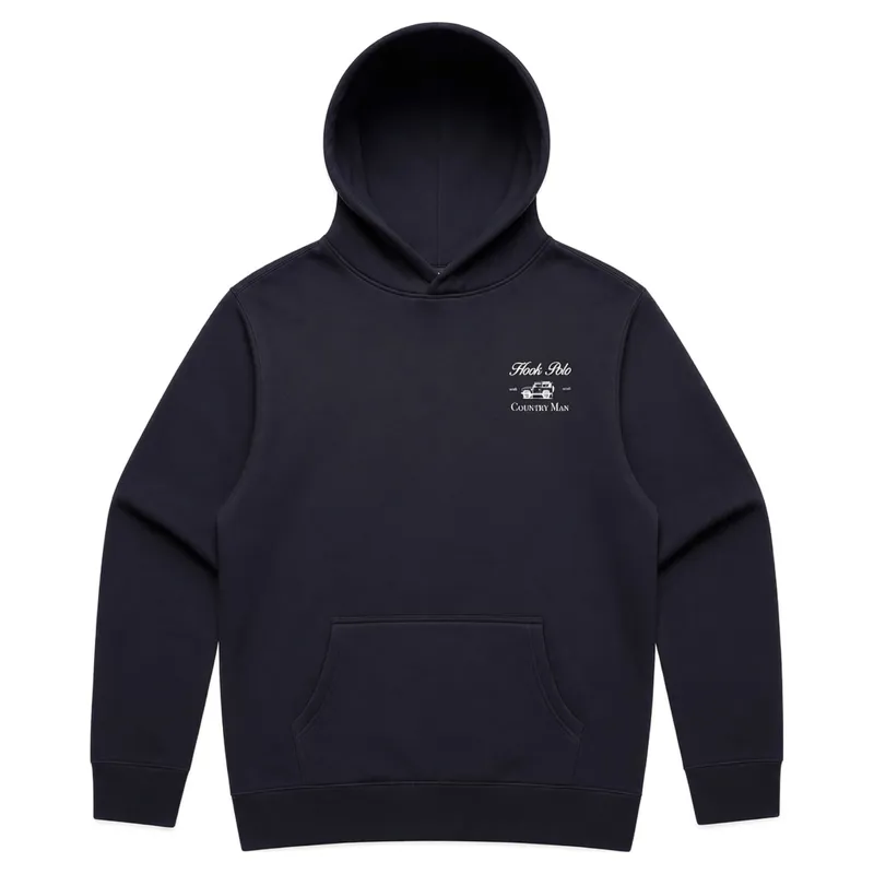 Hook Polo Landy Countryman Hoodie in Navy-1