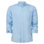 Hook Polo Men's Blue Linen Shirt
