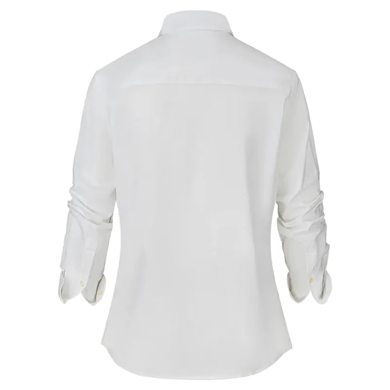 Hook Polo Men's White Linen Shirt-2