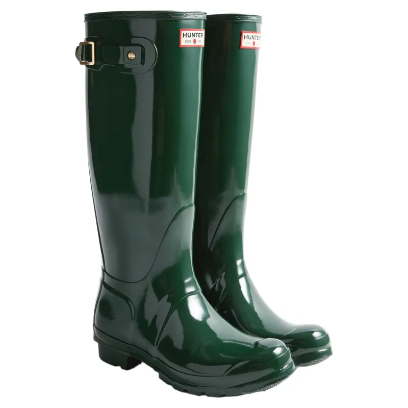 Hunter Womens Original Tall 170yrs Anniversary Boot in Hunter Green