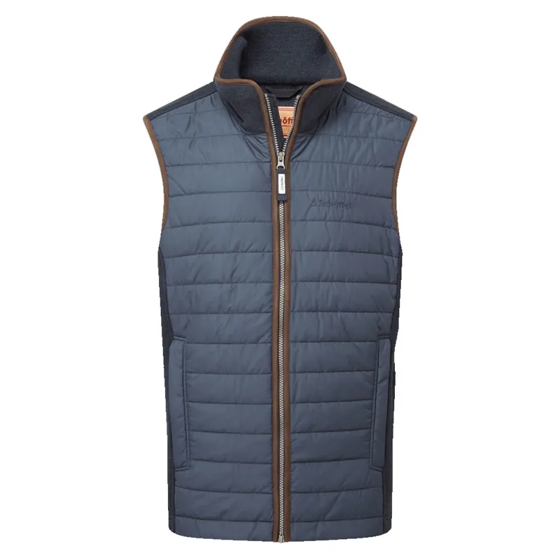 Schoffel Oakham Hybrid Gilet Petrol Blue