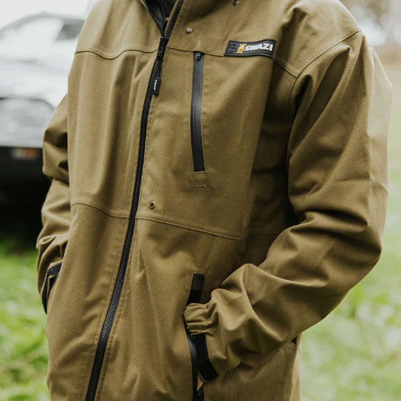 Swazi IBEX Jacket Tussock Green-1