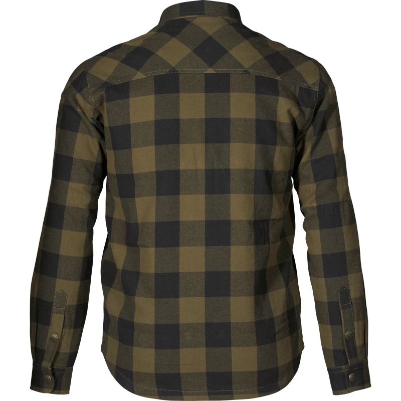 Seeland Canada Shirt in Green Check-1