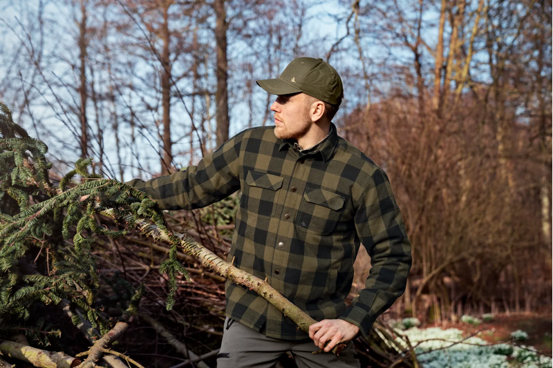 Seeland Canada Shirt in Green Check-5