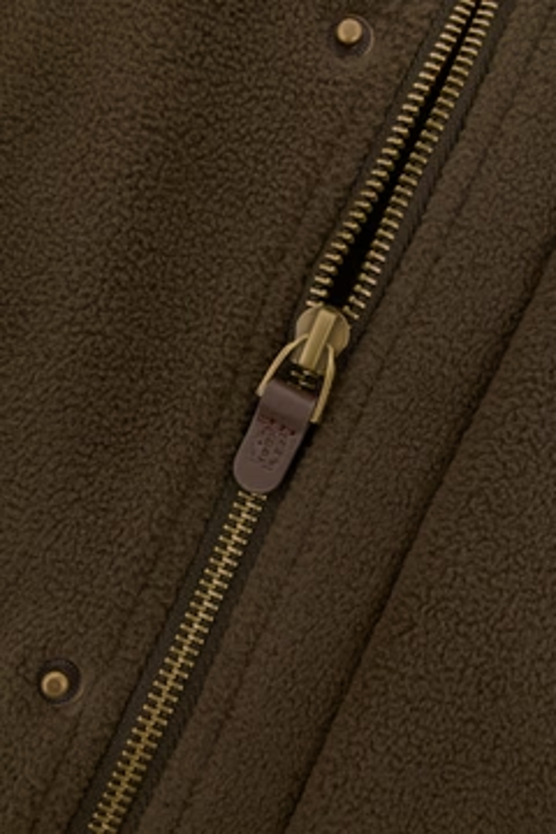 Holland Cooper Mens Fleece Field Jacket in Khaki-7