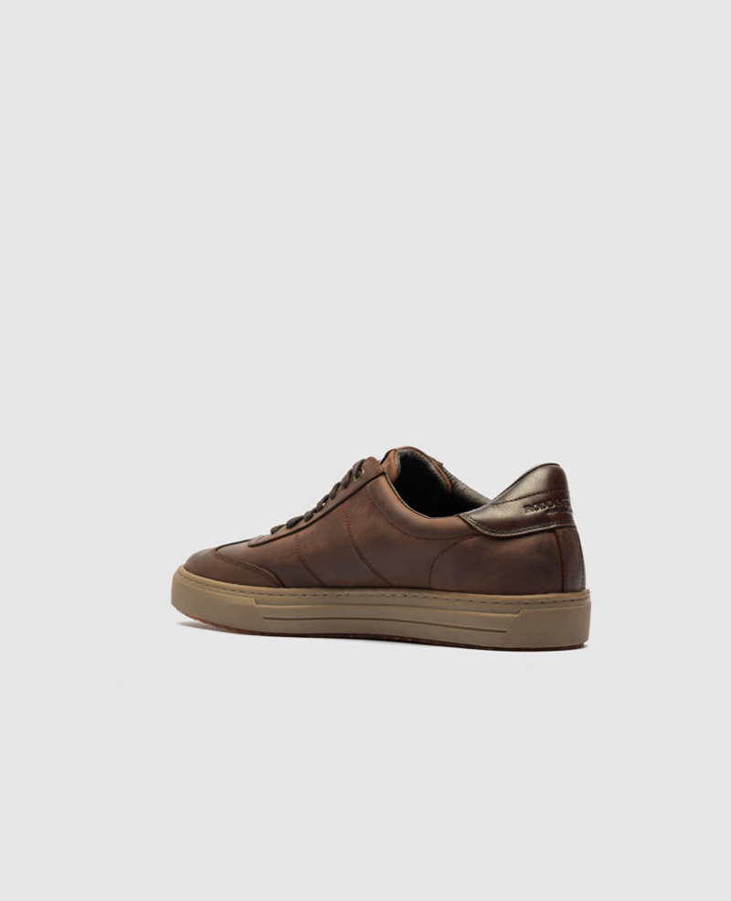 Rodd and Gunn Treble Sneaker in Redwood-3