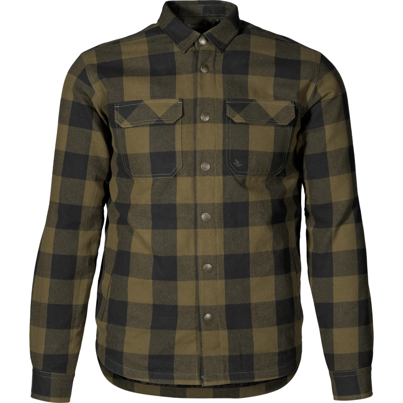 Seeland Canada Shirt in Green Check