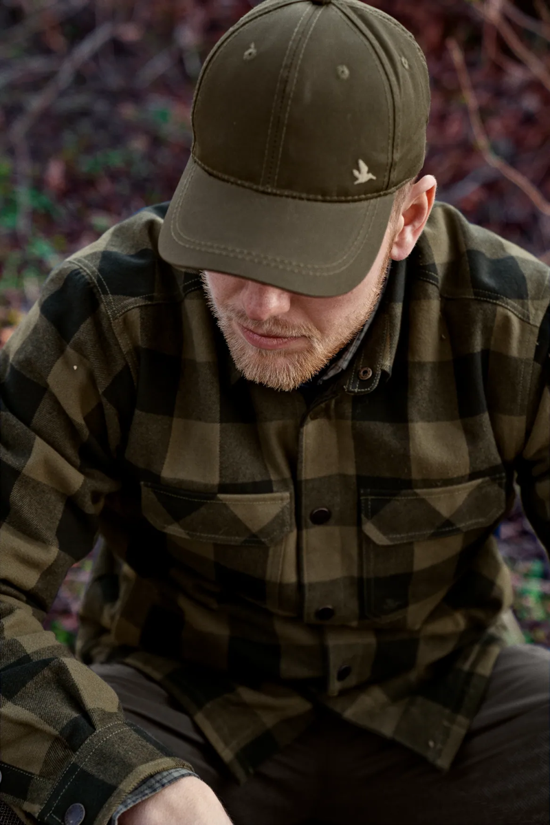Seeland Canada Shirt in Green Check-4