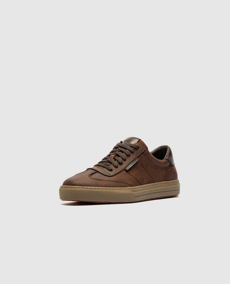 Rodd and Gunn Treble Sneaker in Redwood-9