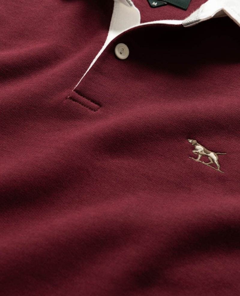 Rodd and Gunn Otago Sweatshirt in Oxblood-4