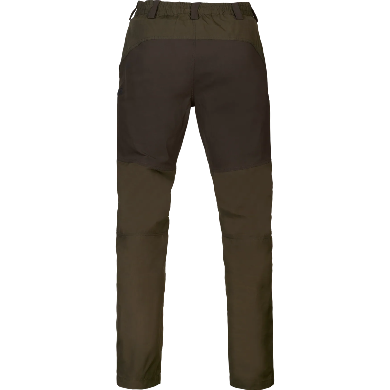 Harkila Fjell Trousers in Willow Green/Shadow Brown-1