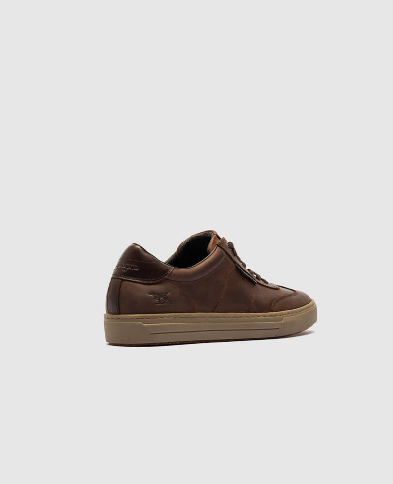 Rodd and Gunn Treble Sneaker in Redwood-2