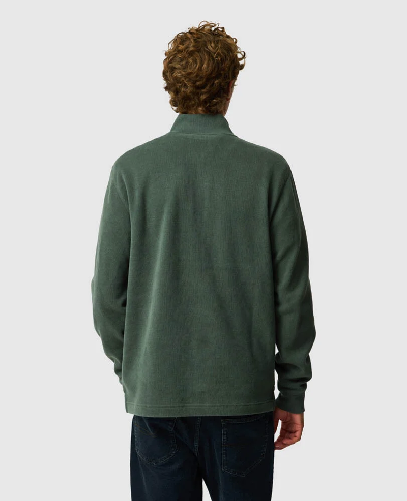 Rodd and Gunn Alton Avenue Sweat in Army Green-3