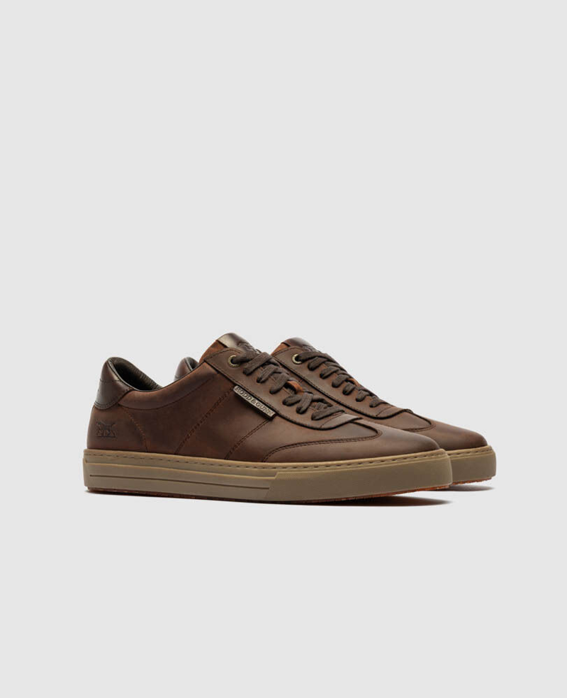 Rodd and Gunn Treble Sneaker in Redwood-8