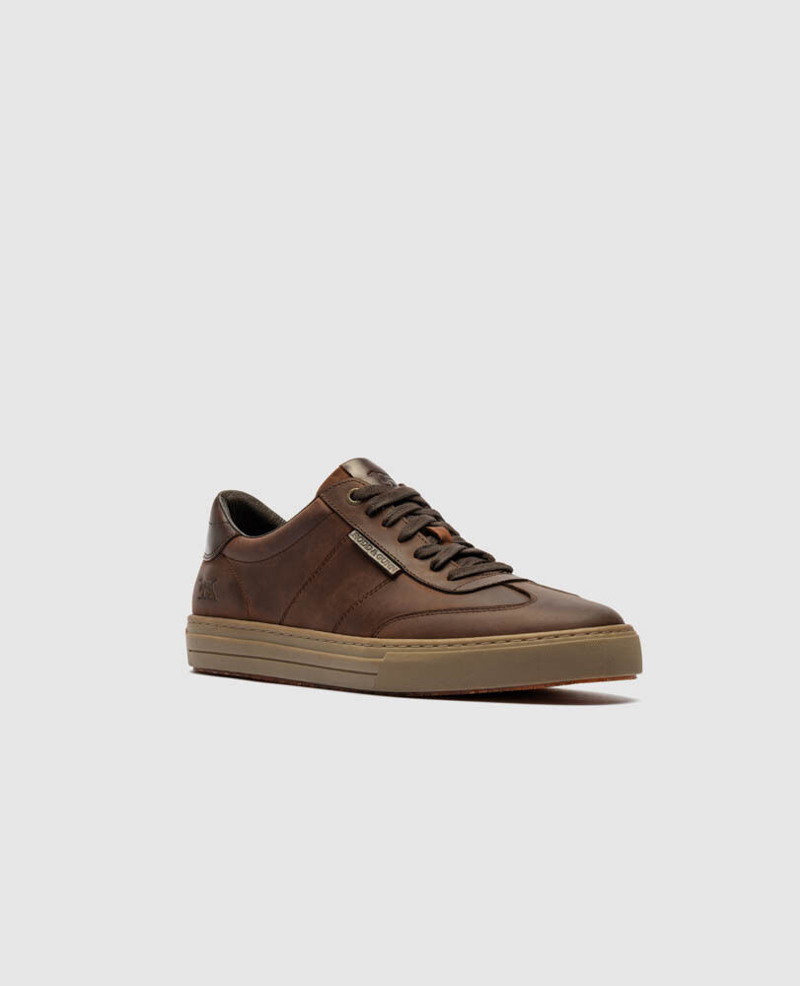 Rodd and Gunn Treble Sneaker in Redwood-1