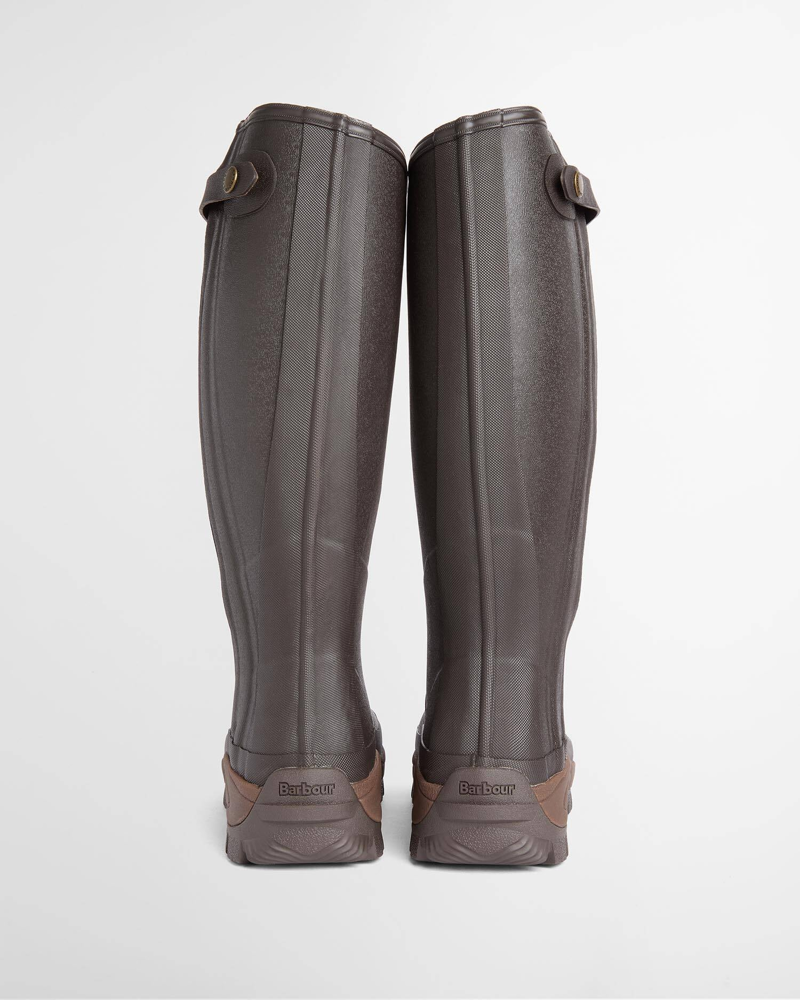 Barbour Teesdale Tall Welly in Brown-2