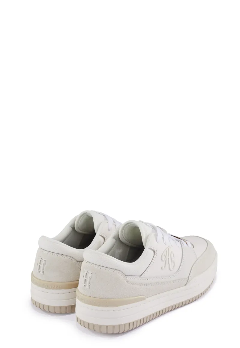 Holland Cooper Retro Trainers Off White-2