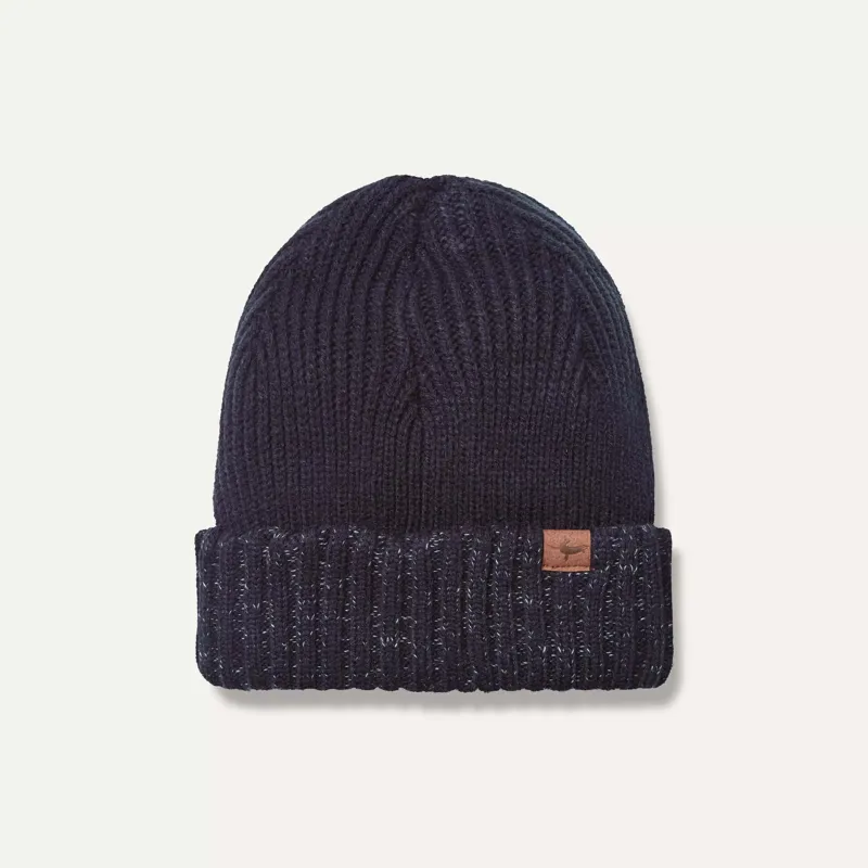 Sealskinz Bacton Waterproof Cold Weather Beanie Navy