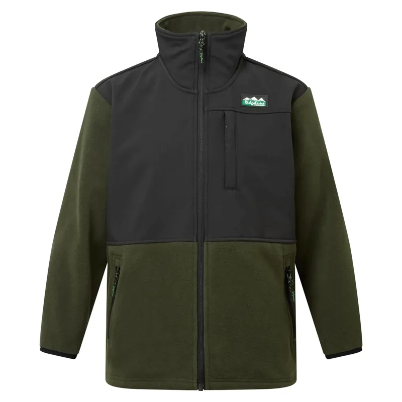 Ridgeline Hybrid Kids Fleece  Olive