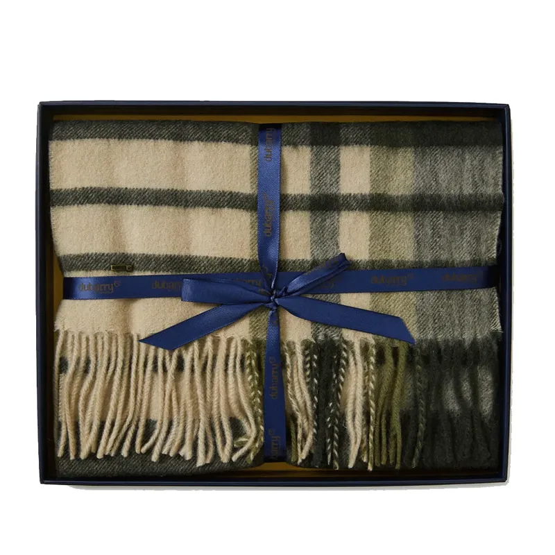 Dubarry Kildavin Wool Scarf Olive-1