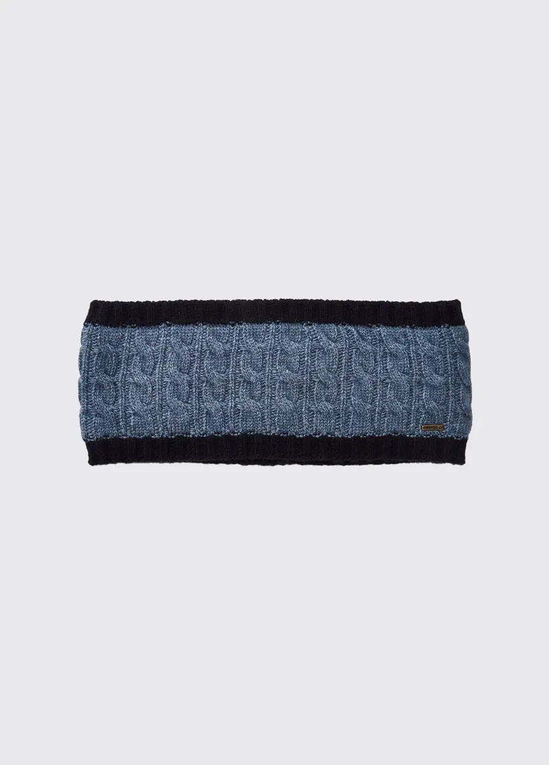 Dubarry Walton Knitted Headband Navy-1