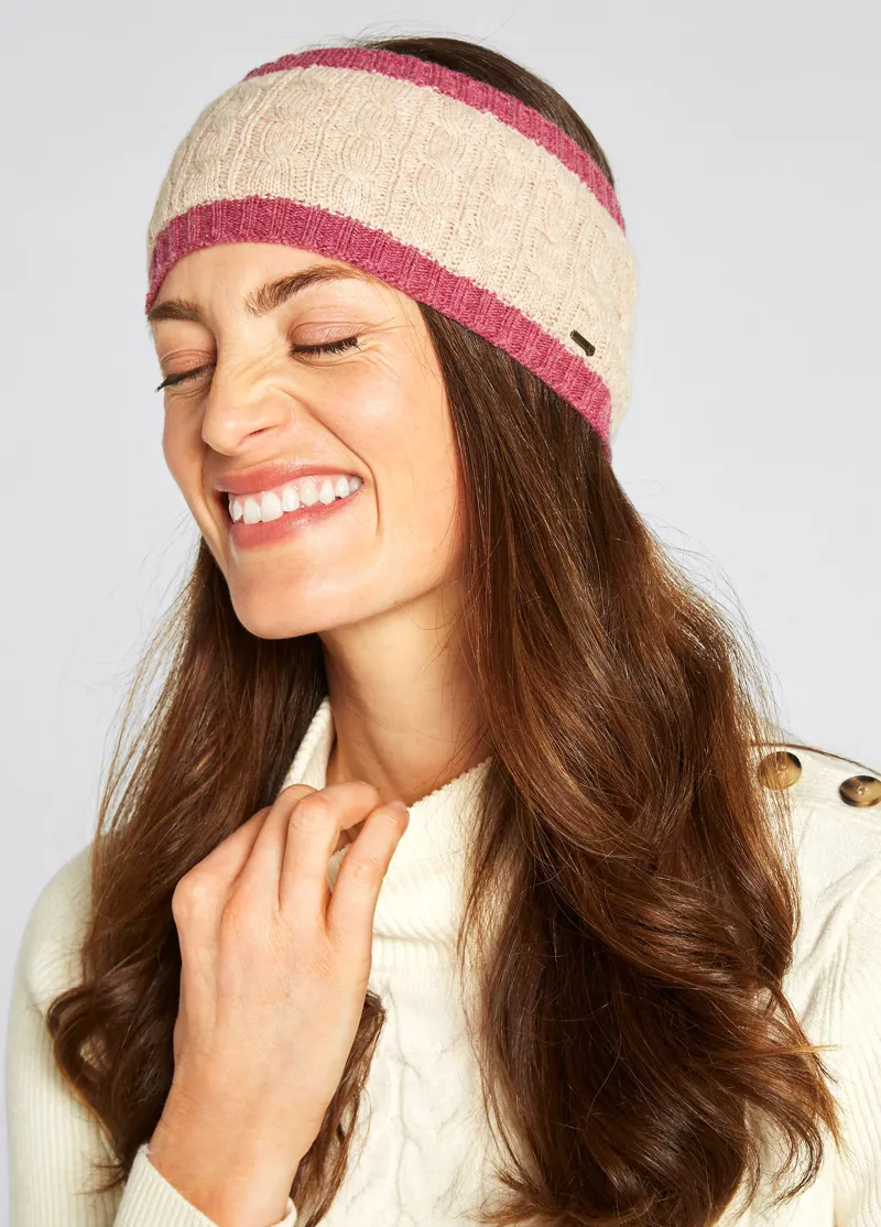 Dubarry Walton Knitted Headband Oat-3