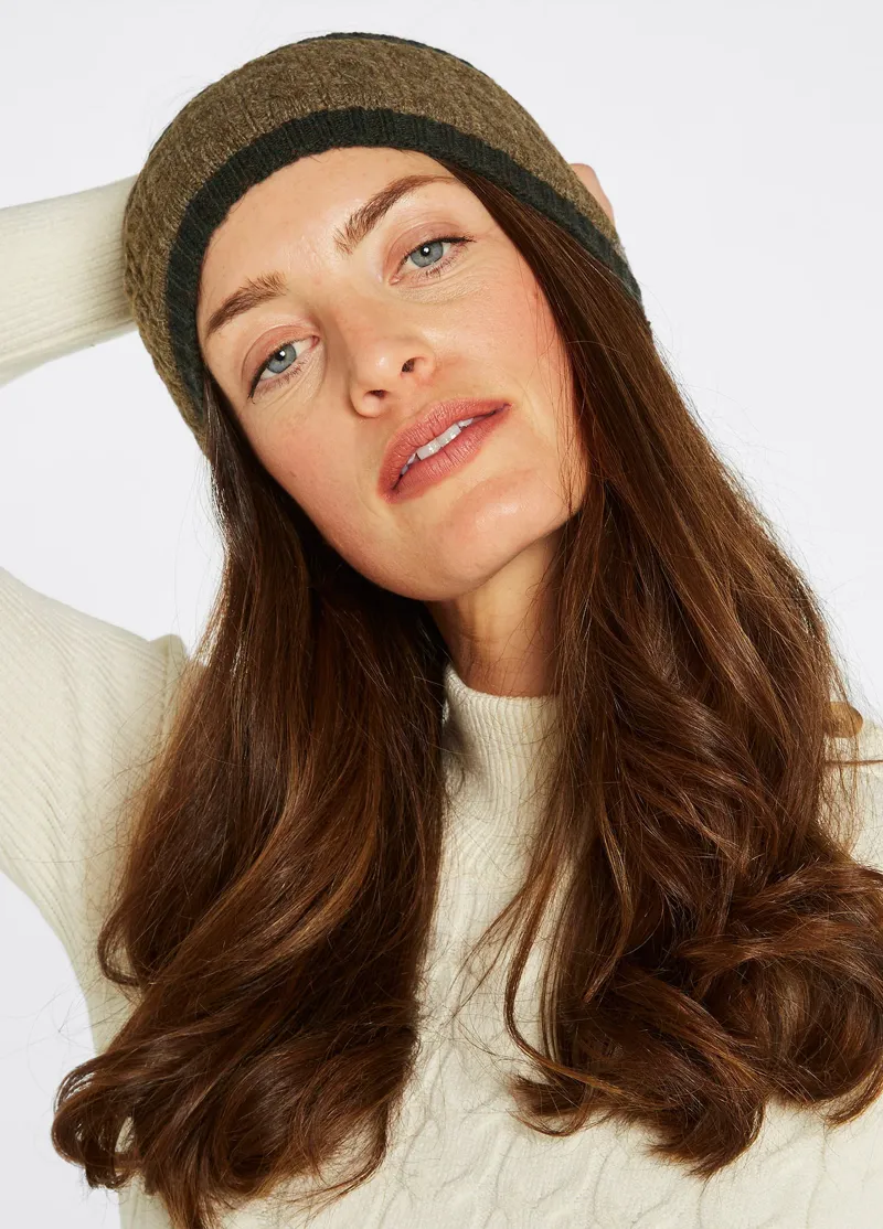 Dubarry Walton Knitted Headband Olive-1