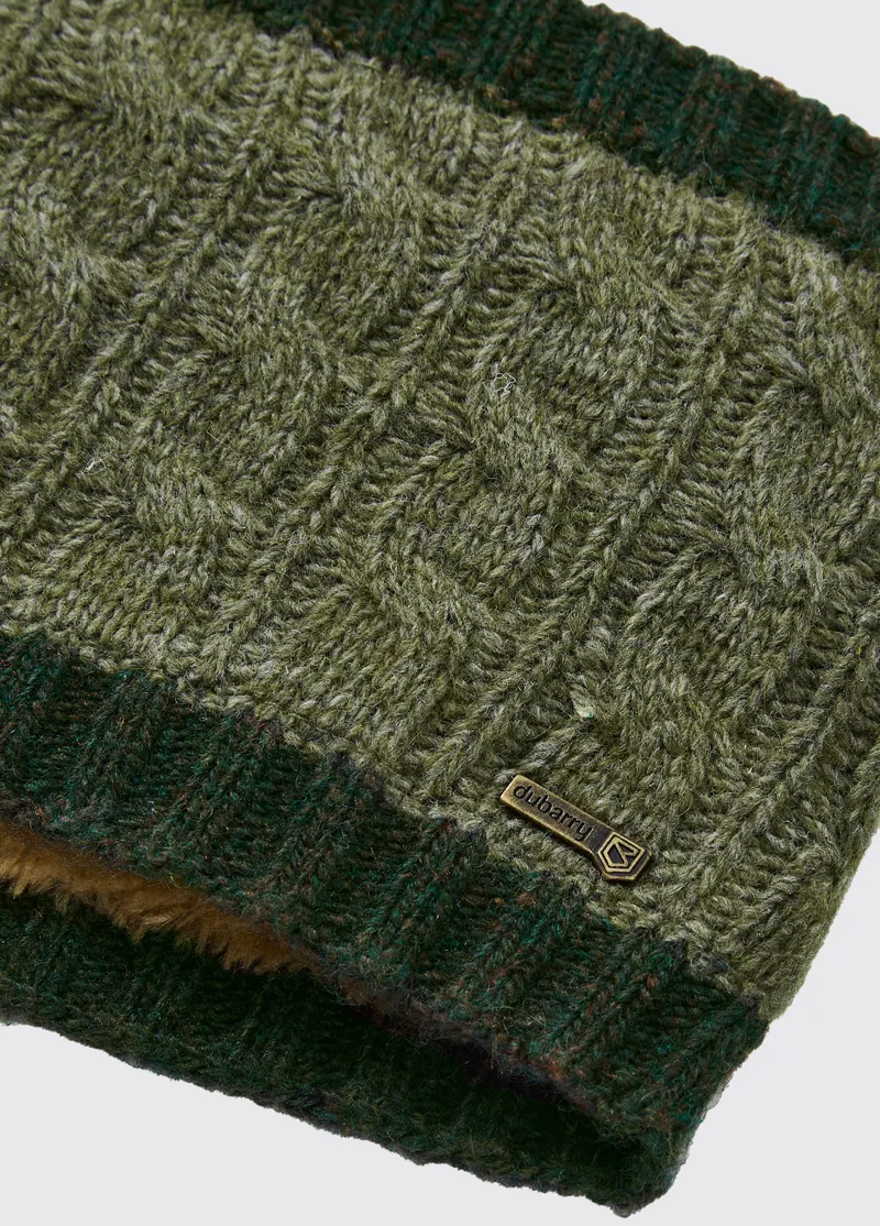 Dubarry Walton Knitted Headband Olive-3