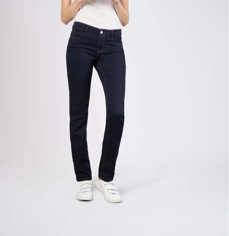 Mac Jeans Ladies Dream Straight Fit Jeans Dark Rinsewash