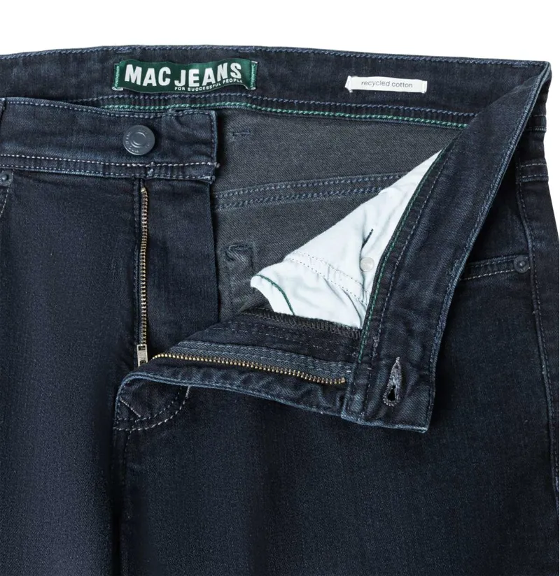 Mac Jeans Men's Arne Jeans Blue Black-4