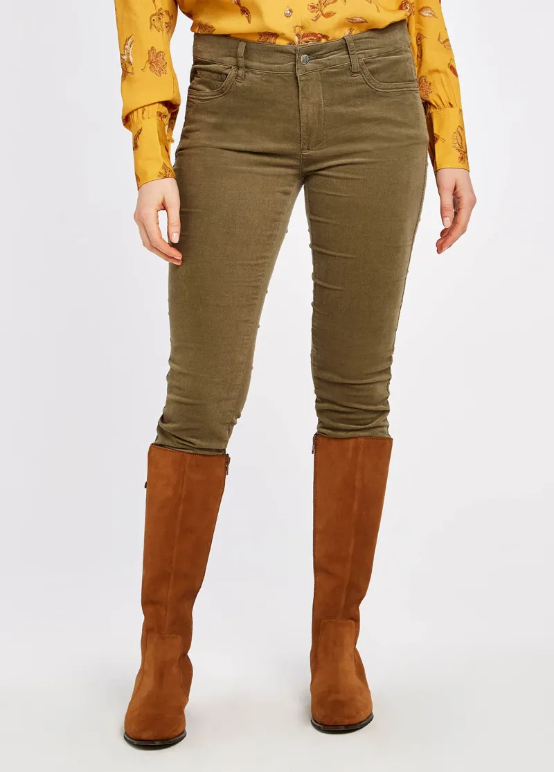 Dubarry Honeysuckle Jeans Dusky Green-2