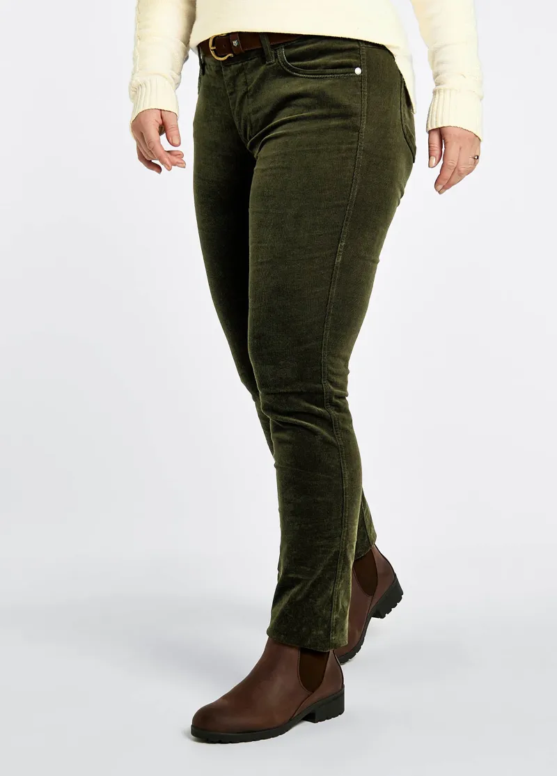 Dubarry Honeysuckle Jeans Olive-3