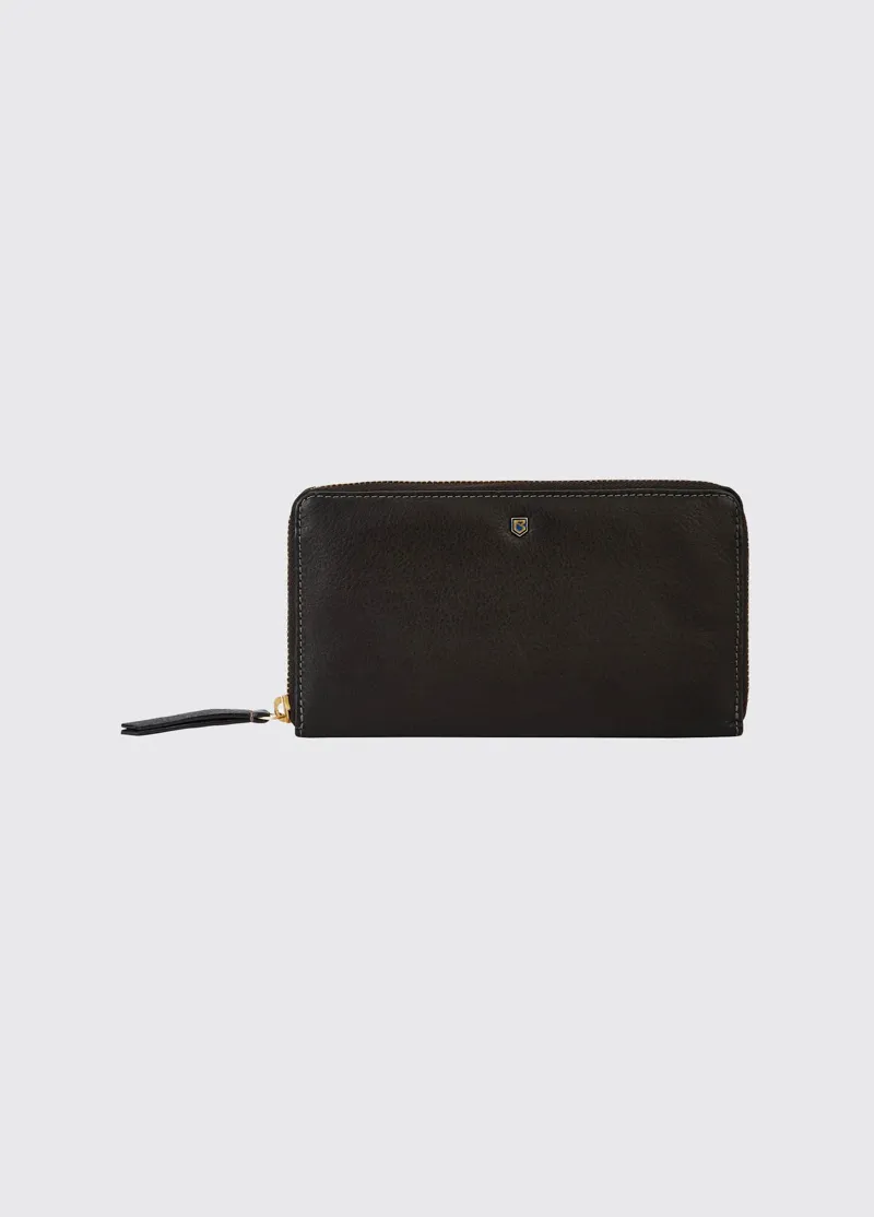 Dubarry Portlick Ladies Leather Wallet Black-1