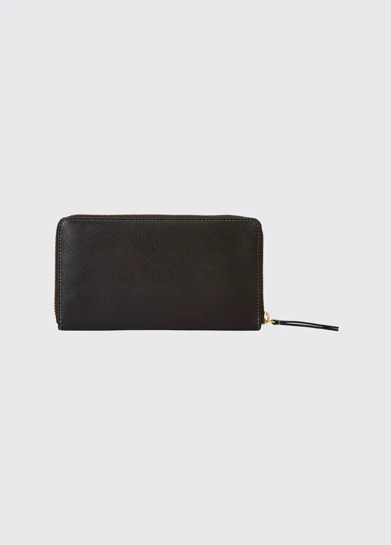 Dubarry Portlick Ladies Leather Wallet Black-2