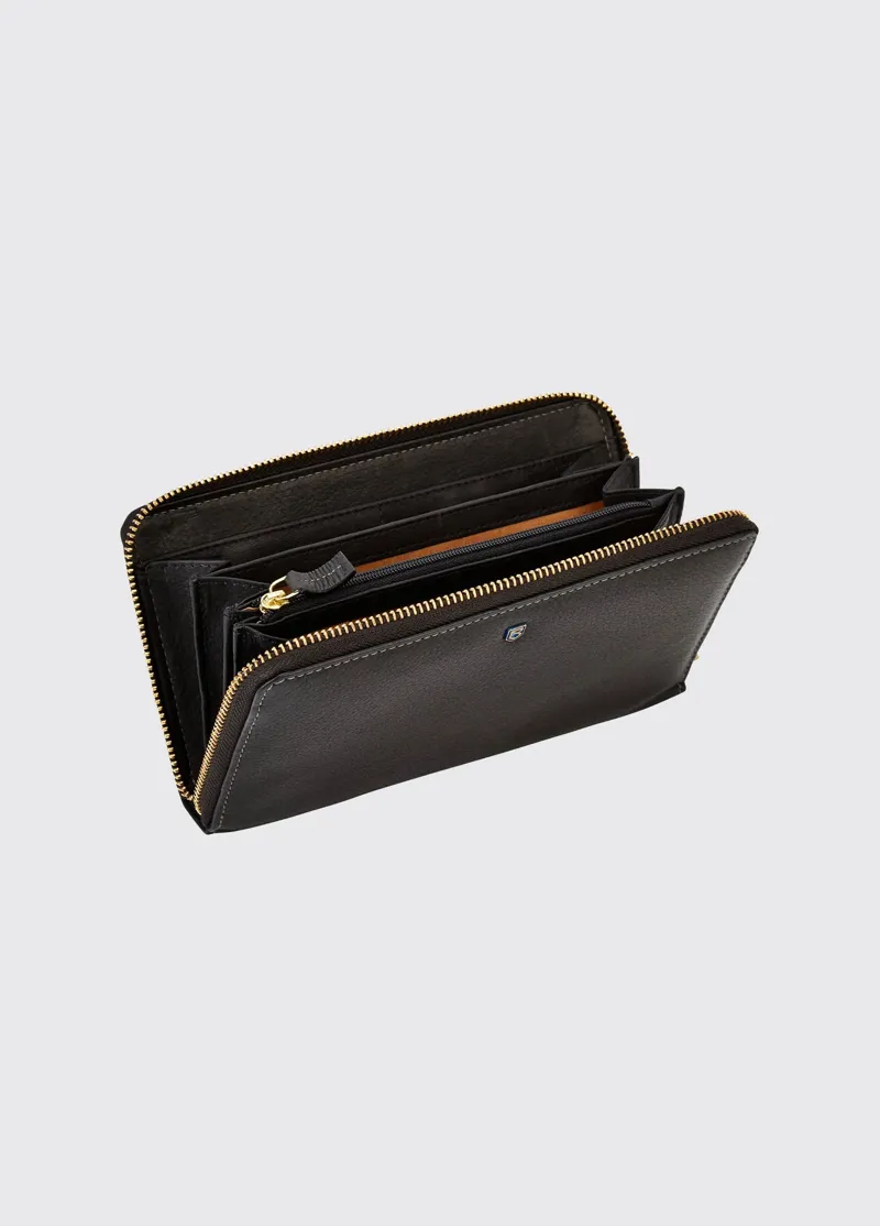 Dubarry Portlick Ladies Leather Wallet Black-3
