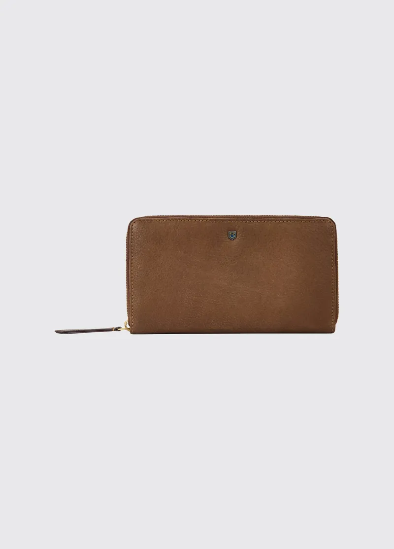 Dubarry Portlick Ladies Leather Wallet Walnut-1