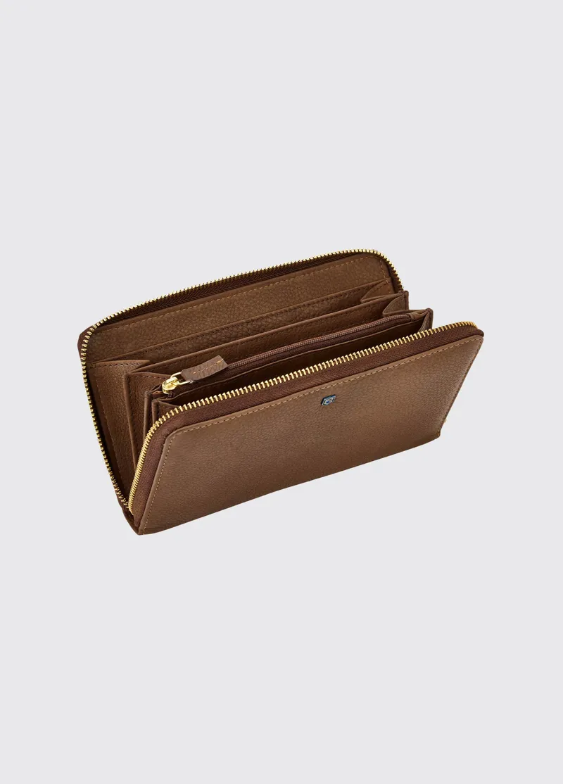Dubarry Portlick Ladies Leather Wallet Walnut-3