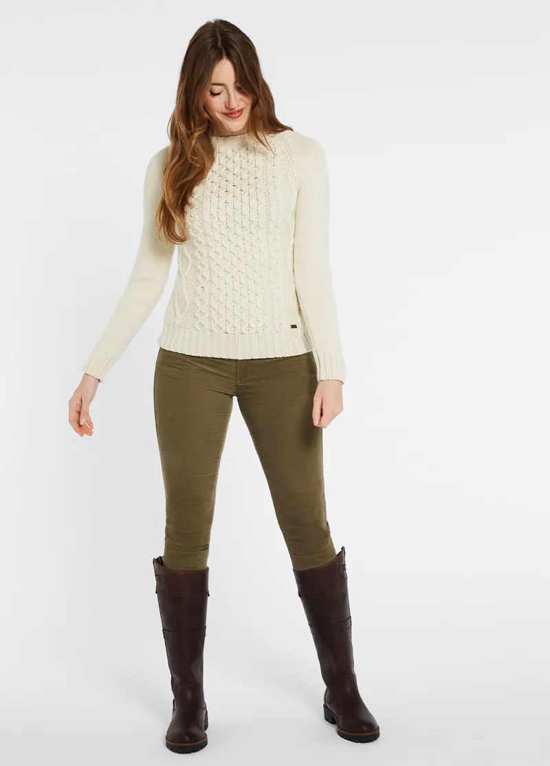 Dubarry Shanley Jumper Cream-2